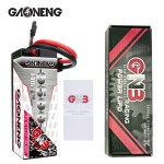 Vendite calde GNB GAONENG 9500MAH 4S 4 s2p 15.2V 140C HV RC LiPo batteria cablato custodia rigida XT90 per 1:8 auto da corsa 1/8